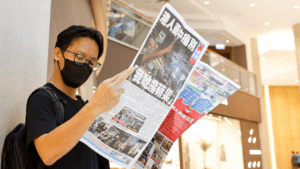 Hong-Kong-journalists-are-blaming-Apple-Daily's-closure-on -continuous-government-oppression.'