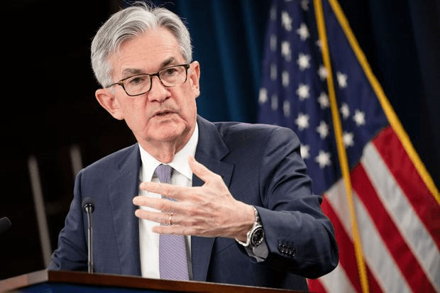 Powell-notes-economic-improvement-but-says-the-pandemic-is-still-risky
