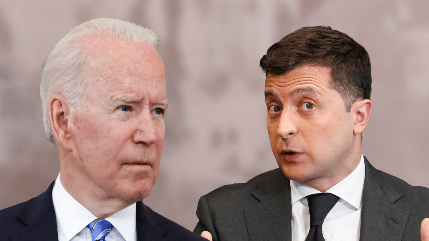 Biden speaks with the Ukrainian president as the border crisis intensifies