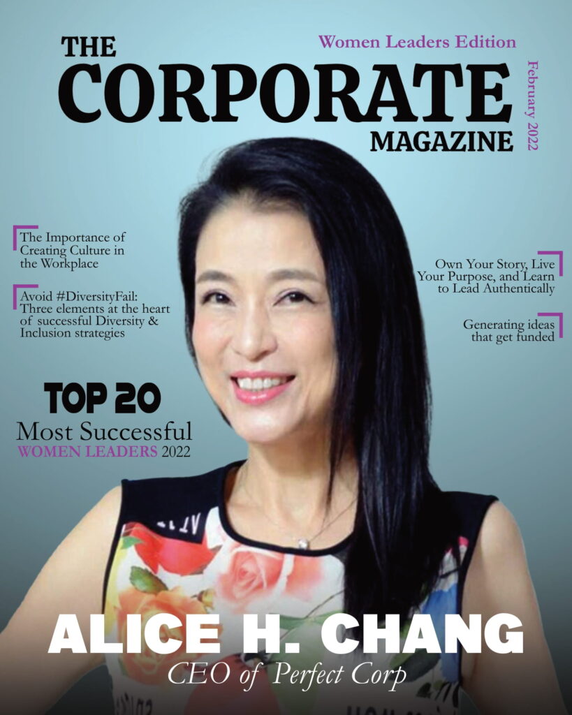 Cover Page The corporate magazine Women leaders edition feb 2022