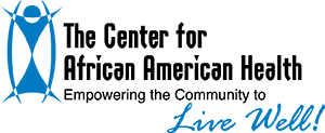 The center for african american health logo