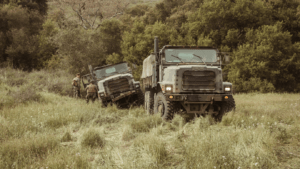 Satellite images show a large Russian convoy regrouping near Kyiv