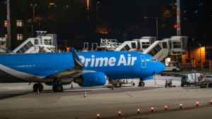 Amazon is developing air cargo assistance to India as the company crops expenses