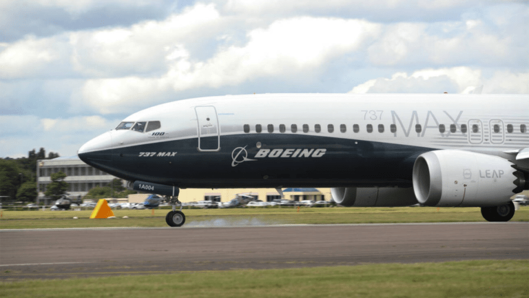 Boeing 737 MAX is completing its initial passenger flight in China in four years